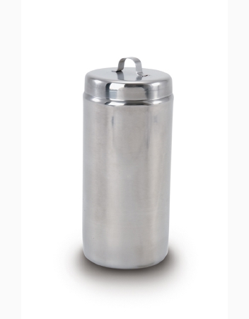 Jar Applicator Sundry Jar Stainless Steel Stainless Steel 3-3/16 Diameter by Medegen Medical Products LLC  ID 88700
